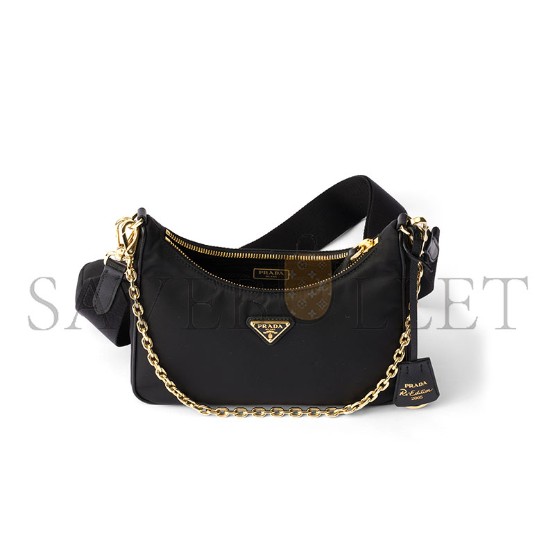 PRADA RE-EDITION 2005 RE-NYLON BAG 1BH204 (22*18*6cm)